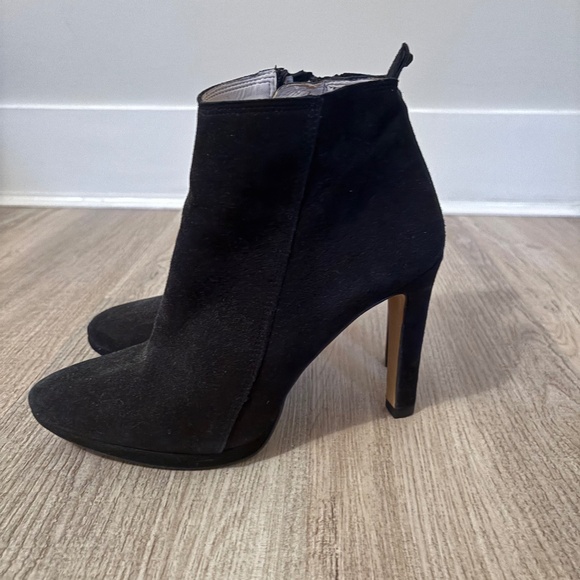 Zara High Heel Ankle booties size 40 BLACK - Picture 1 of 3